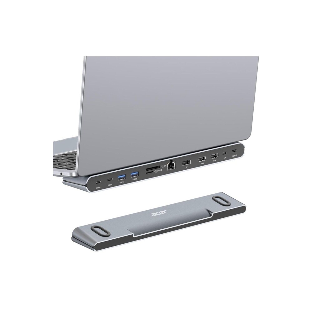 Acer Docking Station 3 Monitors, 11-in-1 Laptop Docking Station Stand with DP 8K